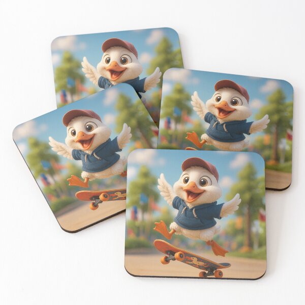 Item preview, Skater Snow Goose designed and sold by Sillytoe.