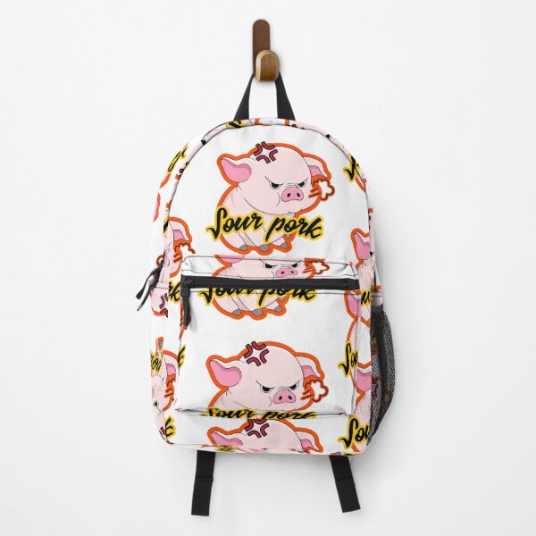 Item preview, Sour Pork Cute Angry Pig Pun Art designed and sold by The-Melon-Cart.