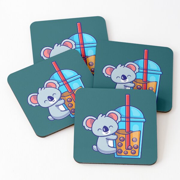 Item preview, Koala Hug Boba Milk Drink A Paradise for Nature Lovers, Australian Nature Funny Gifts designed and sold by MalwasBasket.