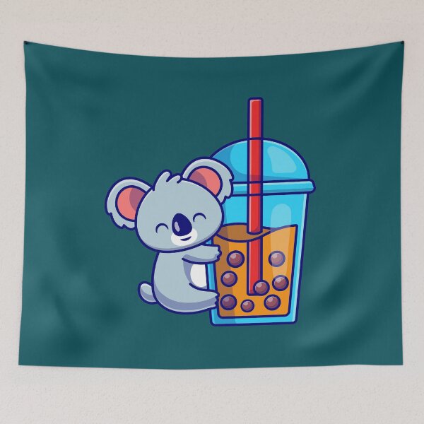 Item preview, Koala Hug Boba Milk Drink A Paradise for Nature Lovers, Australian Nature Funny Gifts designed and sold by MalwasBasket.