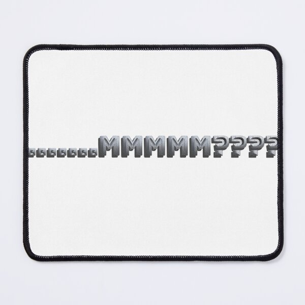 Item preview, Mmmmmm??? Metallic 3D Glitch T-Shirt | Futuristic Cyber Punk Text | Sarcastic Mystery Design designed and sold by Clintora.