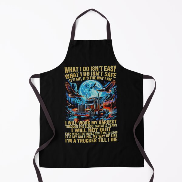 Item preview, Trucker Till I Die Moon Eagle Big Rig Motivational designed and sold by graphixpolash.
