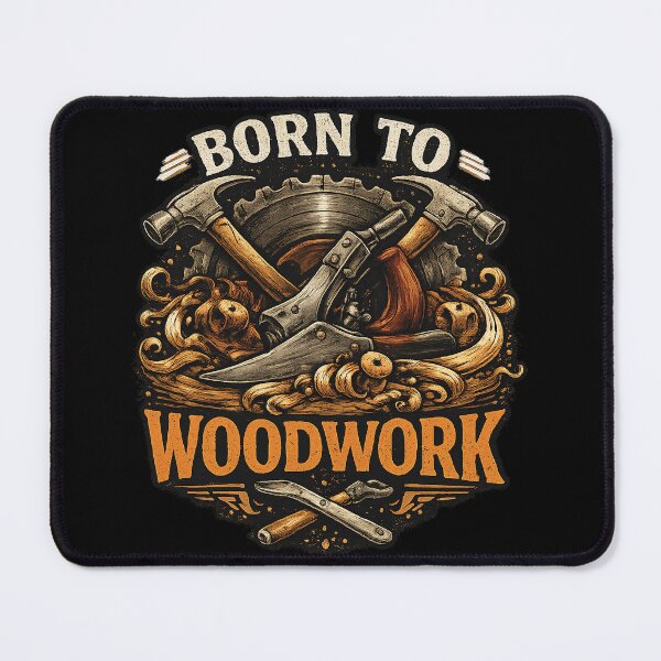 Item preview, Classic Woodworking Handyman Tools Logo Design designed and sold by MasticGraphic.