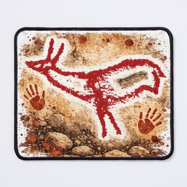 Item preview, Caveman Art Prehistoric Lizard Design for History Lovers designed and sold by RickE.