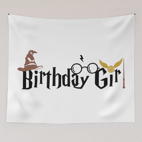 Item preview, Birthday Girl Wizard Magic Aesthetic Fantasy Party Design designed and sold by creatingmouseshop.