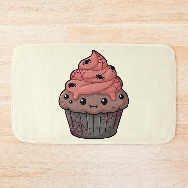 Item preview, Cute Spider Muffin – Spooky Kawaii Cupcake designed and sold by nocticute-store.