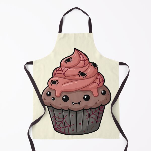 Item preview, Cute Spider Muffin – Spooky Kawaii Cupcake designed and sold by nocticute-store.