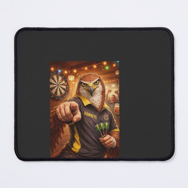 Item preview, Eye Like a Hawk Darts Pub Design designed and sold by Hornace88studio .