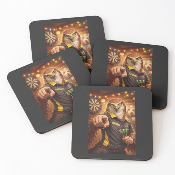 Item preview, Eye Like a Hawk Darts Pub Design designed and sold by Hornace88studio .