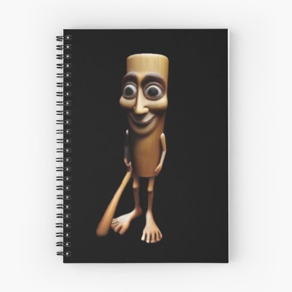 Item preview, Legally distinct wood man from baseball designed and sold by Waste Brain.