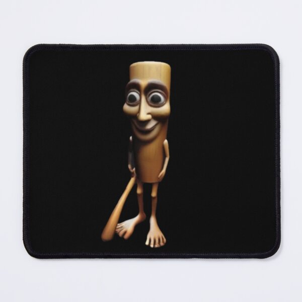 Item preview, Legally distinct wood man from baseball designed and sold by Waste Brain.