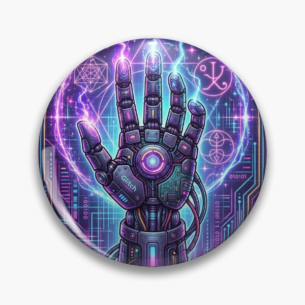 Item preview, The Glitch: Cyber-Mystical Tarot Card designed and sold by Martinelli-Shop.
