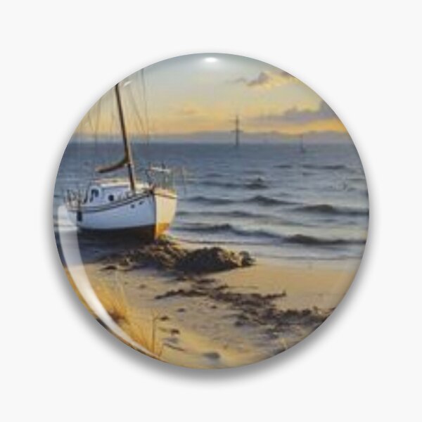 Item preview, Sailing boat on the shore of the Baltic Sea designed and sold by sid1802.