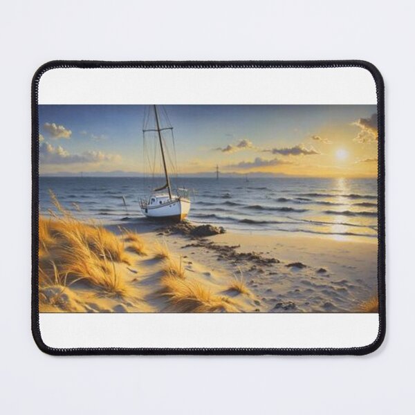 Item preview, Sailing boat on the shore of the Baltic Sea designed and sold by sid1802.
