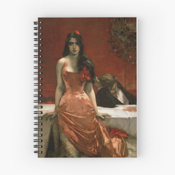 Item preview, Circe the Temptress, 1881 - Vintage Oil Painting Romantic Woman Portrait for Art Lovers designed and sold by RickE.