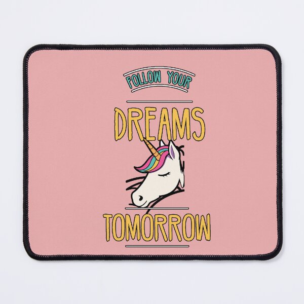 Item preview, Sleeping Unicorn Follow Your Dreams Tomorrow Cute and Fun Design Gift for Unicorn Lovers designed and sold by AstronautMerch.
