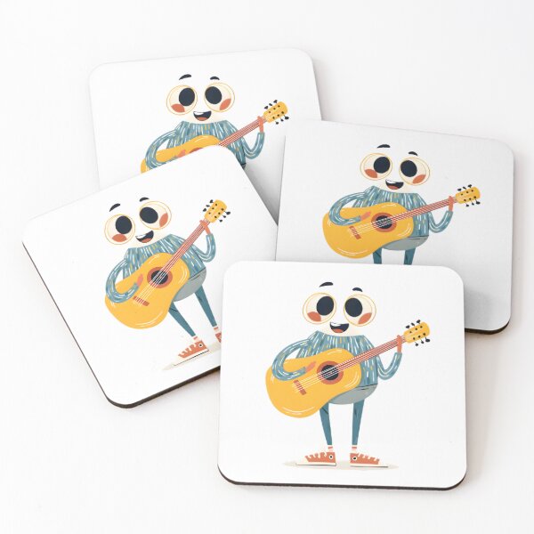 Item preview, Funny Guitar Guy designed and sold by Retro Whimsy.