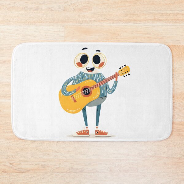 Item preview, Funny Guitar Guy designed and sold by Retro Whimsy.