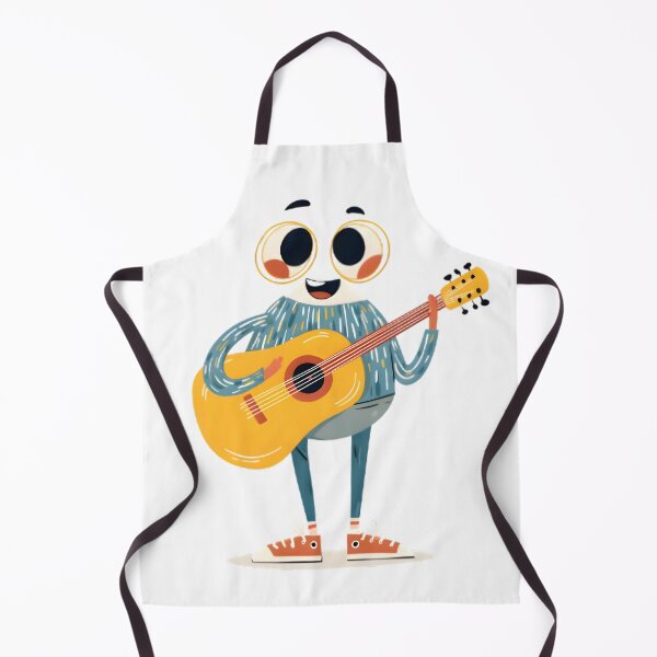 Item preview, Funny Guitar Guy designed and sold by Retro Whimsy.