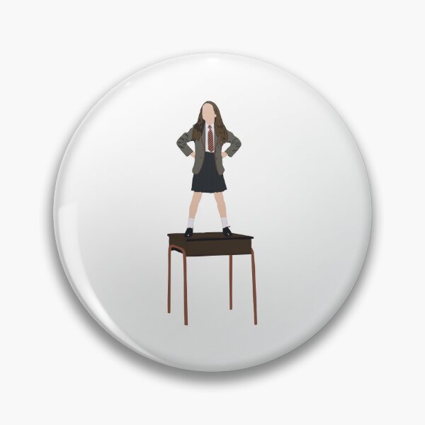 Item preview, Strong Girl Standing Desk Matilda Musical Inspired Empowerment Design designed and sold by creatingmouseshop.