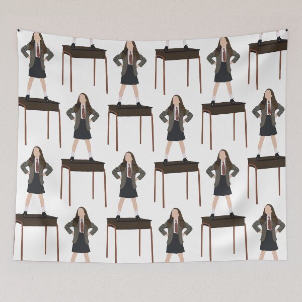 Item preview, Strong Girl Standing Desk Matilda Musical Inspired Empowerment Design designed and sold by creatingmouseshop.
