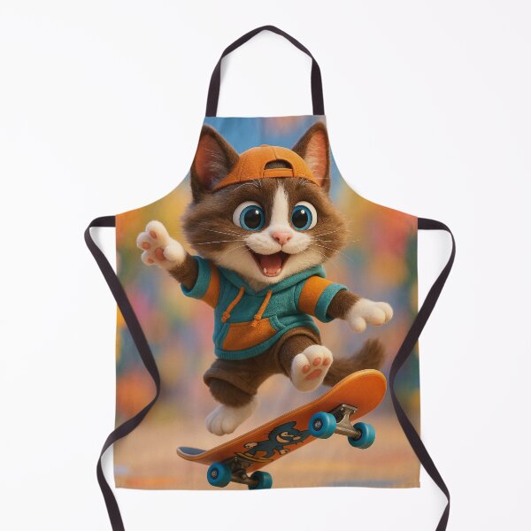 Item preview, Skater Snowshoe Cat designed and sold by Sillytoe.