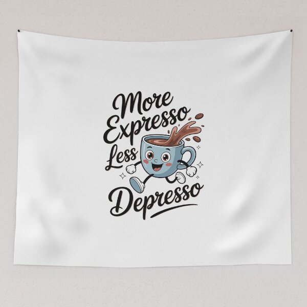 Item preview, More Espresso Less Depresso designed and sold by jkrphoto.