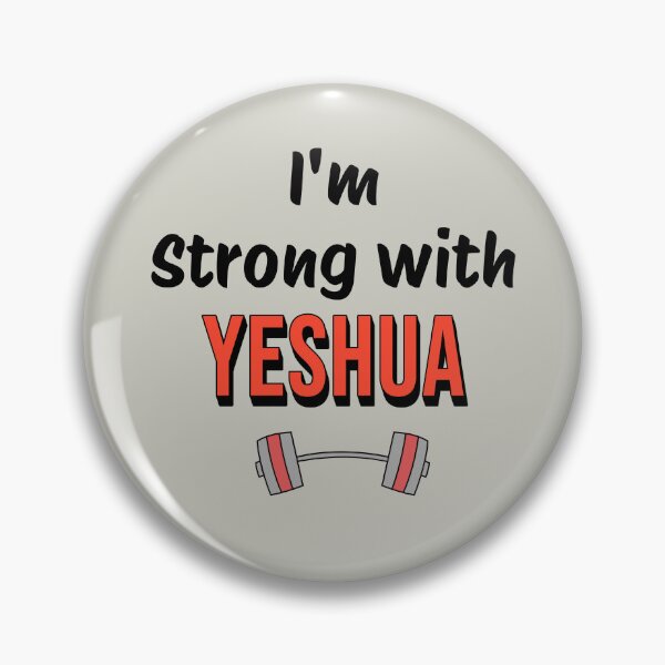 Item preview, I’m Strong with Yeshua | Identity & Worth designed and sold by HopeFilled Ink.