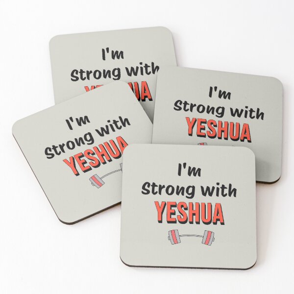 Item preview, I’m Strong with Yeshua | Identity & Worth designed and sold by HopeFilled Ink.