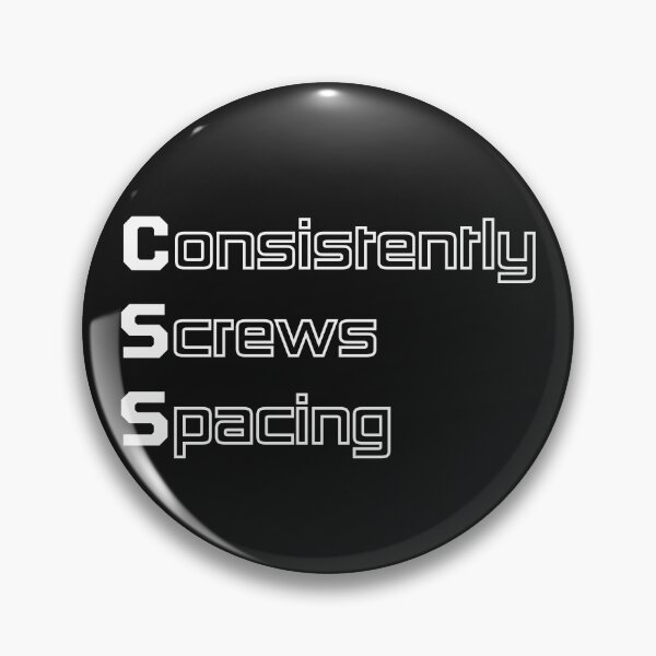 Item preview, Funny CSS Computer Engineering Acronym Pun designed and sold by ThePungineer.