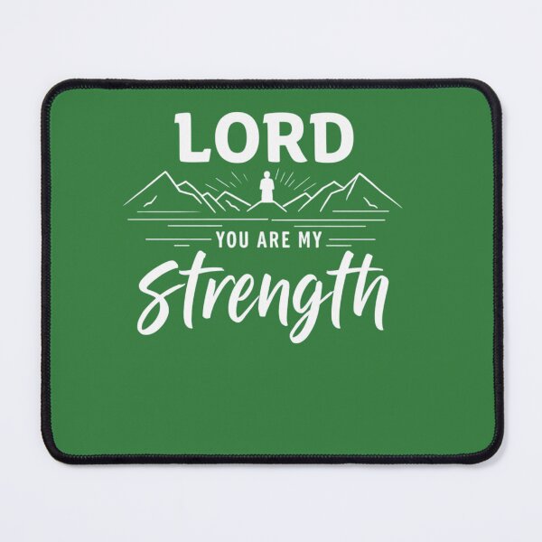 Item preview, Lord, You Are My Strength | Faith & Reflection designed and sold by HopeFilled Ink.