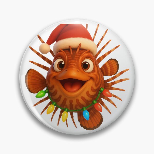 Item preview, Christmas Lionfish designed and sold by Sillytoe.