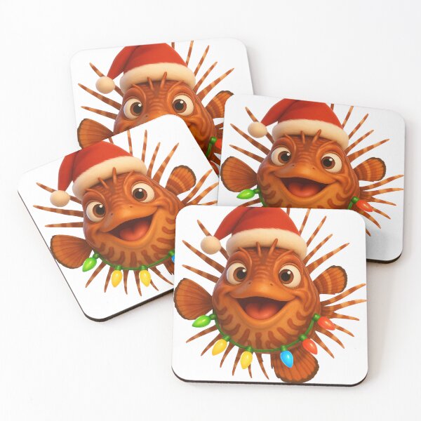 Item preview, Christmas Lionfish designed and sold by Sillytoe.