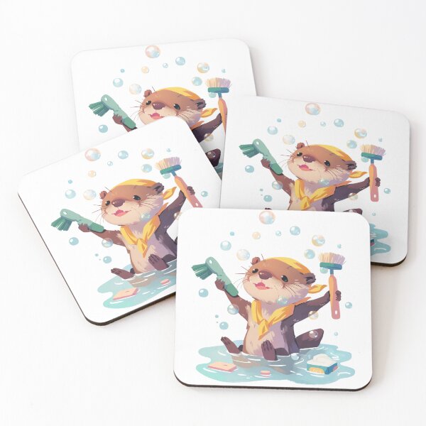 Item preview, Spring Cleaning Otter Bubbles designed and sold by CritterSquad.
