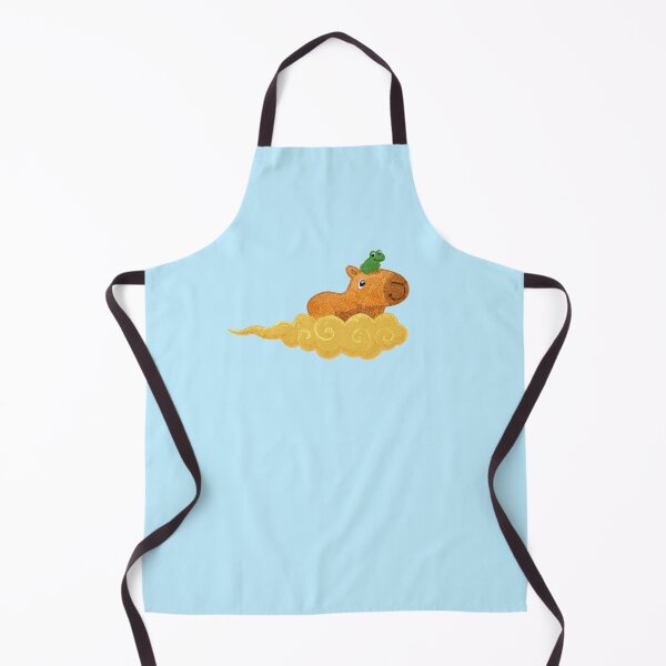 Item preview, Dreamy Capybara on Flying Cloud designed and sold by somewell.