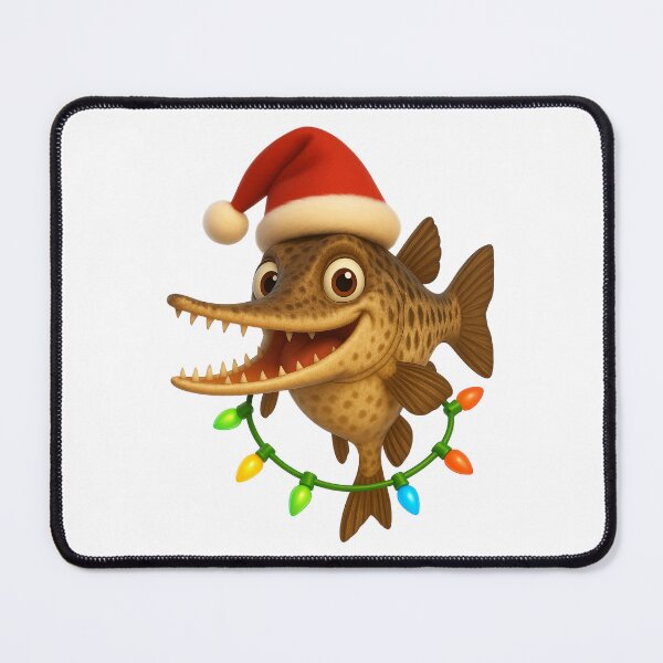 Item preview, Christmas Longnose Gar Fish designed and sold by Sillytoe.
