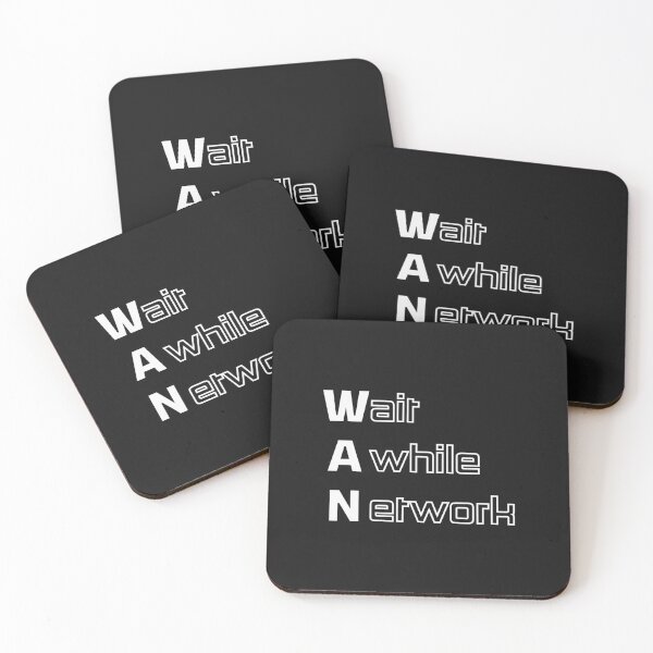 Item preview, Funny WAN Computer Engineering Acronym Pun designed and sold by ThePungineer.