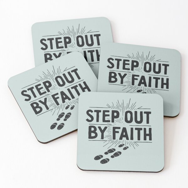 Item preview, Step Out By Faith | Faith & Reflection designed and sold by HopeFilled Ink.