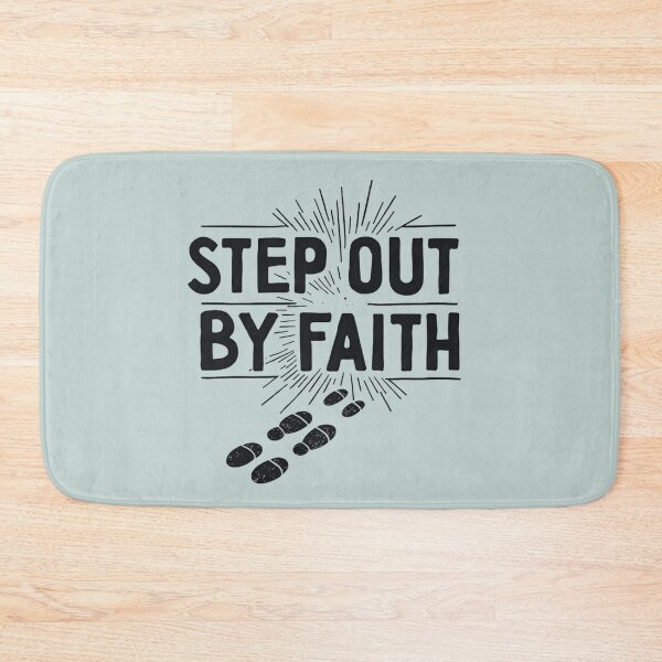 Item preview, Step Out By Faith | Faith & Reflection designed and sold by HopeFilled Ink.