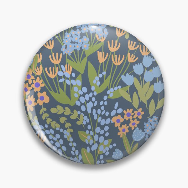 Item preview, Floral Fusion Midnight designed and sold by Elaine  Monaco.