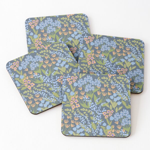Item preview, Floral Fusion Midnight designed and sold by Elaine  Monaco.