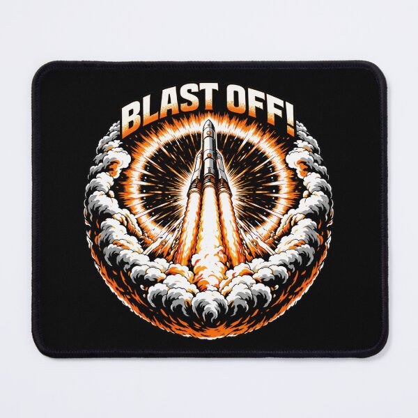 Item preview, Blast Off! designed and sold by Forged in the Warp.