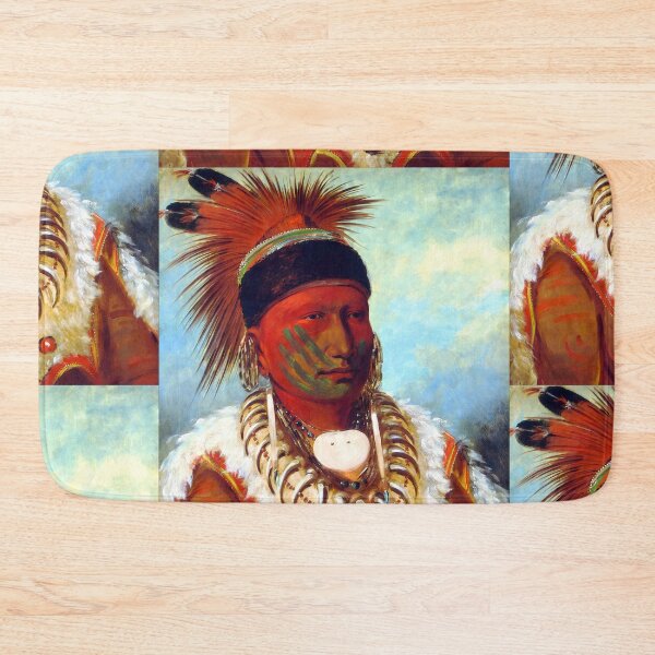 Item preview, White Cloud, Chief of the Iowas - George Catlin designed and sold by Jon-Baran.