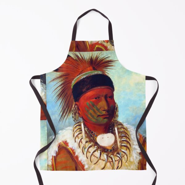 Item preview, White Cloud, Chief of the Iowas - George Catlin designed and sold by Jon-Baran.