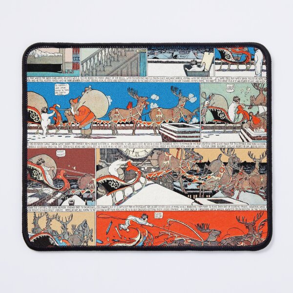 Item preview, Little Nemo in Slumberland - Vintage Comic Illustration Santa Sleigh Adventure for Retro Art Lovers designed and sold by RickE.