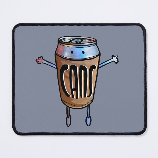 Item preview, Cute drink can, cans, funny designed and sold by badlydrawnbabe.