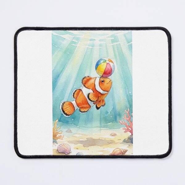 Item preview, Clown fish playing  designed and sold by carlsmart1.
