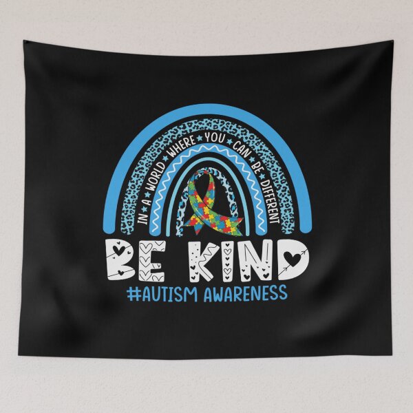 Item preview, Autism Awareness Rainbow In April We Wear Blue designed and sold by Ali-printshop.