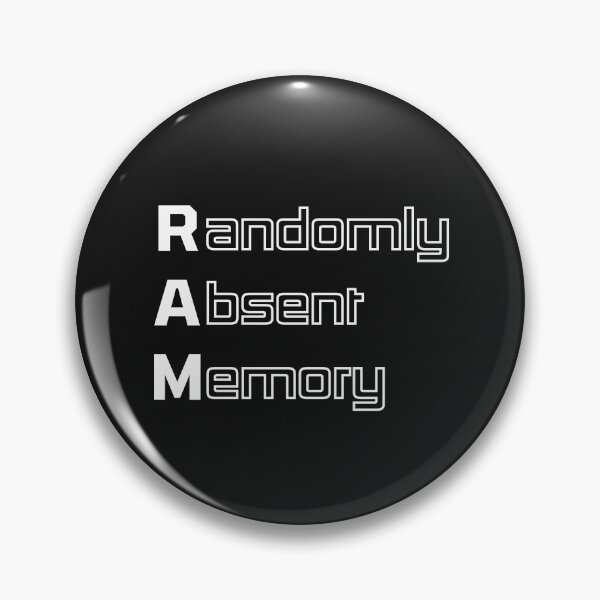 Item preview, Funny RAM Computer Engineering Acronym Pun designed and sold by ThePungineer.