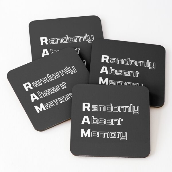 Item preview, Funny RAM Computer Engineering Acronym Pun designed and sold by ThePungineer.